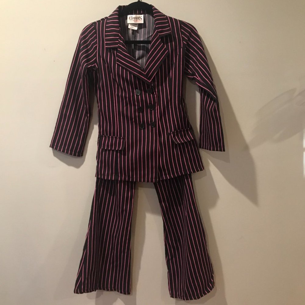 Charades Gangster Moll Costume Girls